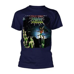 Uriah Heep Unisex Adult Demons And Wizards T-Shirt / Navy